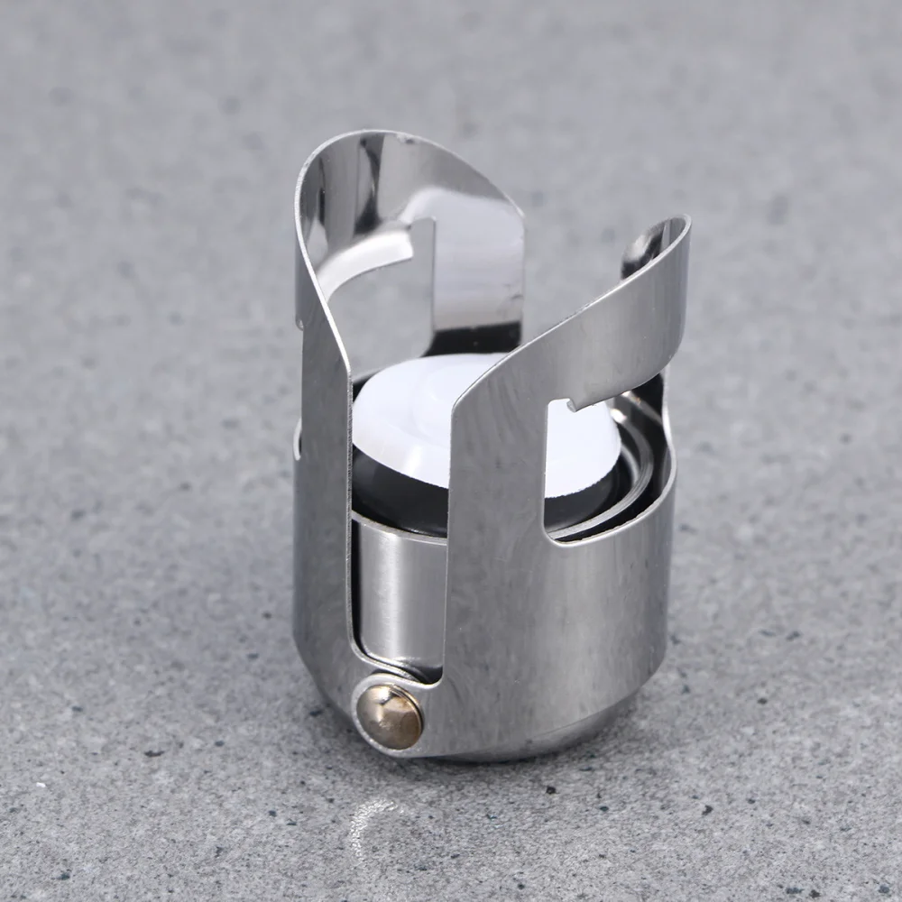 

1 Pc Champagne Bottle Stopper Portable Stainless Steel Vacuum Stopper Bottle Plug for Keep Fresh