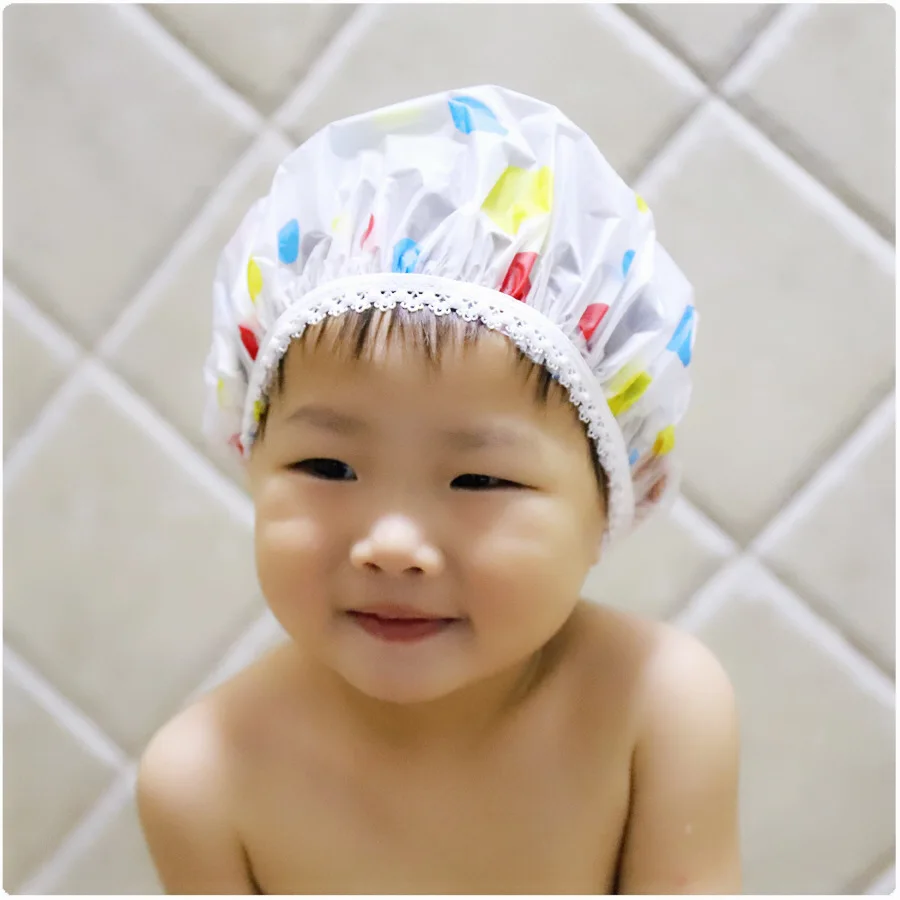 Shampoo-Cap Shower-Hat Bathing-Hat Baby Care Waterproof Practical Cartoon Lovely