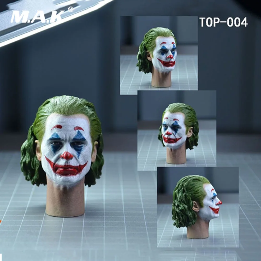 1//6 Red Hair Male Head Carving The Joker Head Sculpt Head Sculpt F 12/'/' Figure