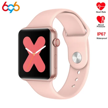 

New Smart Watch Series 5 Full Touch Screen Heart Rate Blood Pressure Measure For HuaWei Android Apple IOS Phone Watch PK F10 V10