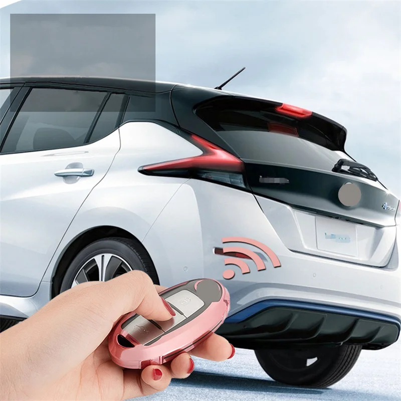 Мягкий чехол для ключей автомобиля из ТПУ, брелок для ключей Nissan TEANA Qashqai Juke, чехол для ключей, брелок для автомобиля, аксессуары для украшения автомобиля