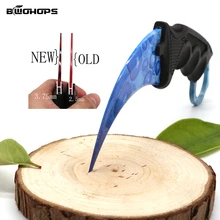 Новейший нож с когтями на шею охотничий как в CS Go ножи для выживания тактический Открытый Кемпинг стилет мачете Самозащита многофункциональный инструмент