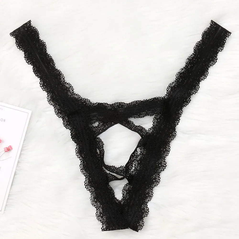 Sexy Safety Short Pants For Women Lace Flowers Low Waist Lace Breathable Short Pant Underwear Panties G-string Lingerie Thongs