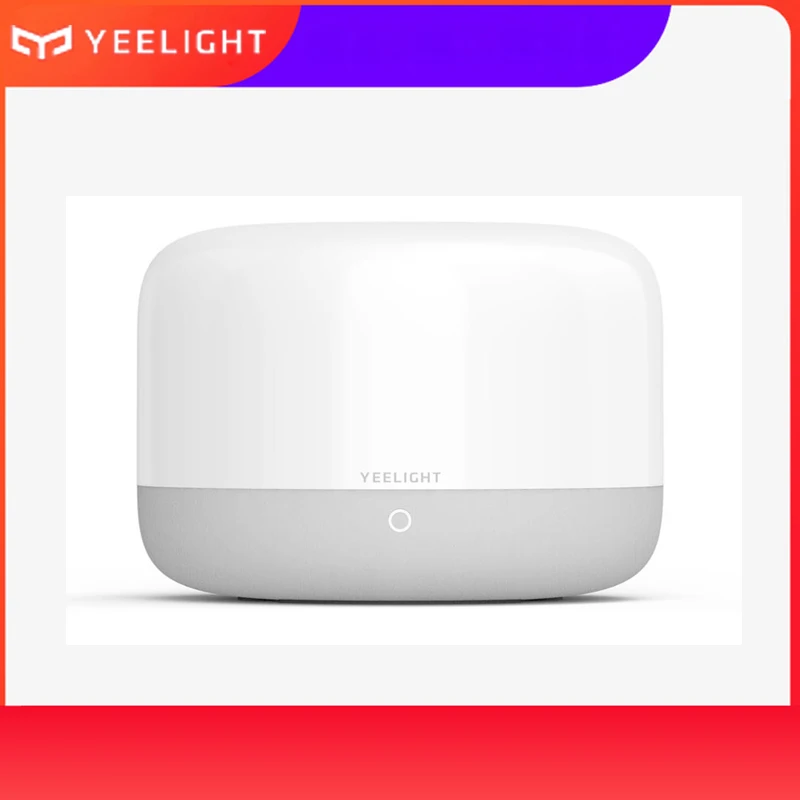 

Xiaomi mijia Yeelight YLCT01YL Colorful LED Smart Mi Bedside Lamp Intelligent Dimmable Night Light APP Control work with HomeKit