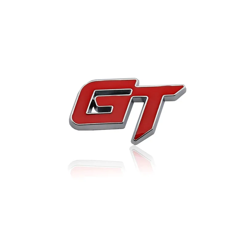 3D Metal GT Car Emblem Sticker Decals