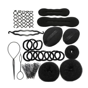

2020 Sponge Hair Styling Tools Hair Twist Styling Clip Stick Maker Braid Tool Hair Styling Set Easy to Use