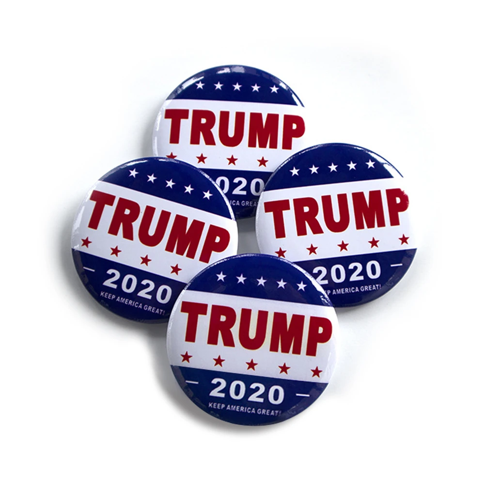 Значок Трампа 2020 года значок для проведения американской акции модная брошь