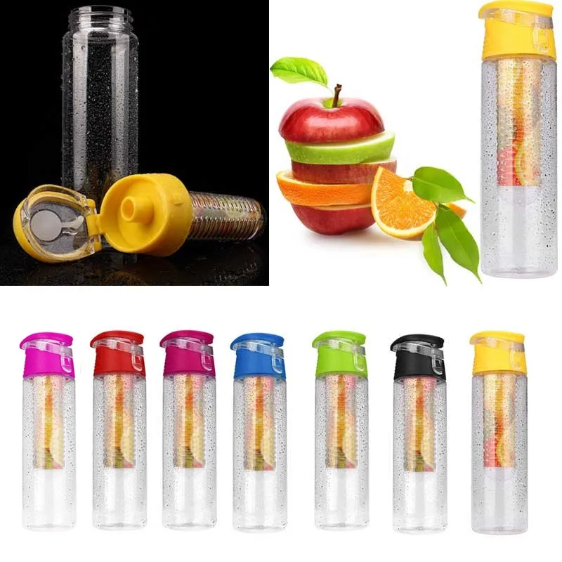 

Mikksire 800ML New Fashion Removable Fruit Infuse Basket Holder Water Bottle Health Maker Outdoor Sports Lemonade Cup B1