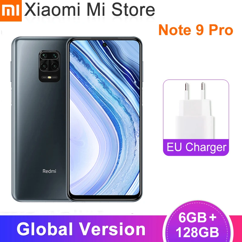 Смартфон Xiaomi Redmi Note 9 Pro 6 + 128 ГБ Snapdragon 720G быстрая зарядка 30 Вт аккумулятор 5020 мАч |