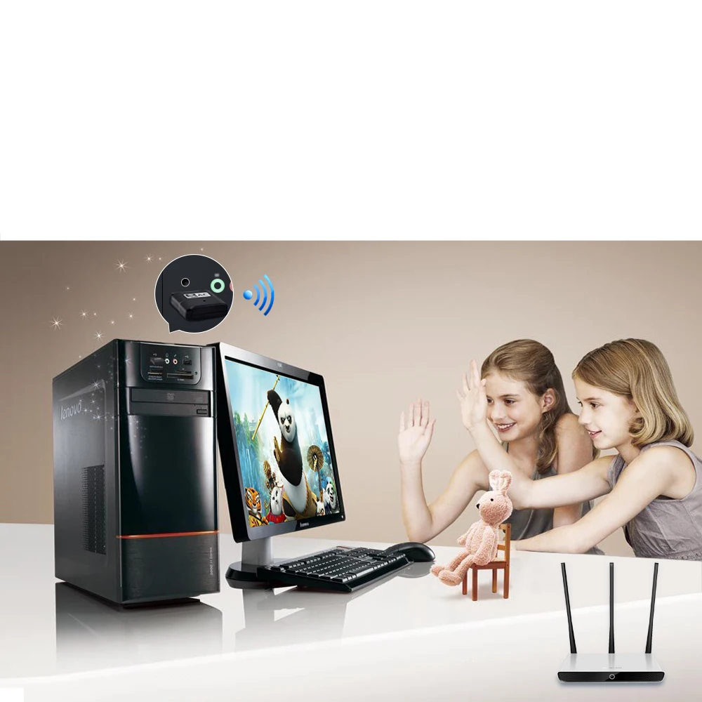 Двухполосный AC 600 Мбит/с беспроводной USB WiFi адаптер ключ Wi-Fi PC сетевая карта wifi 5 ГГц Антенна ЛВС USB Ethernet Wi-Fi приемник