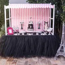 Горячее предложение! Распродажа! Разноцветная настольная юбка-пачка, Тюлевая скатерть для свадебной вечеринки, украшение стола, текстильные скатерти для дома, аксессуары