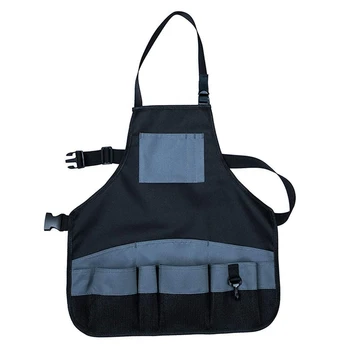 

Tool Apron Multifunctional Adjustable Belt Professional Waterproof Oxford Cloth Garden Tools Apron Heavy Duty Work Garden Aprons