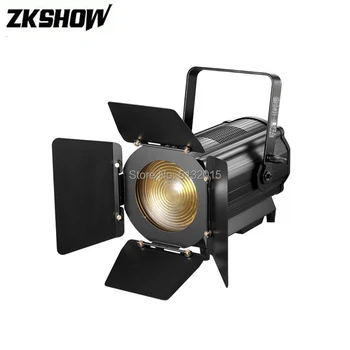 

600W Bi-color LED Fresnel Spotlight With Zoom Studio Theater Light Ra≥90 Aluminum Alloy 3000K-6000K Stage Lighting Euqipment