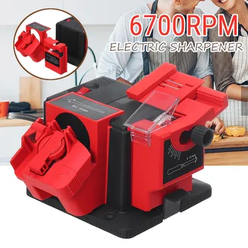 

New Electric Knife Sharpener Multi Function Household Tool Drill Bit Kitchen Sharpening Machine Knife Scissor Chisel Planer Blad