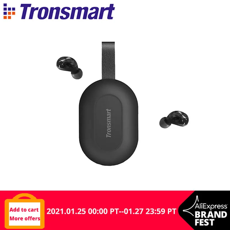 [Новейшая версия] Tronsmart Spunky Beat Bluetooth APTX Беспроводные наушники с QualcommChip CVC8.0 IPX5