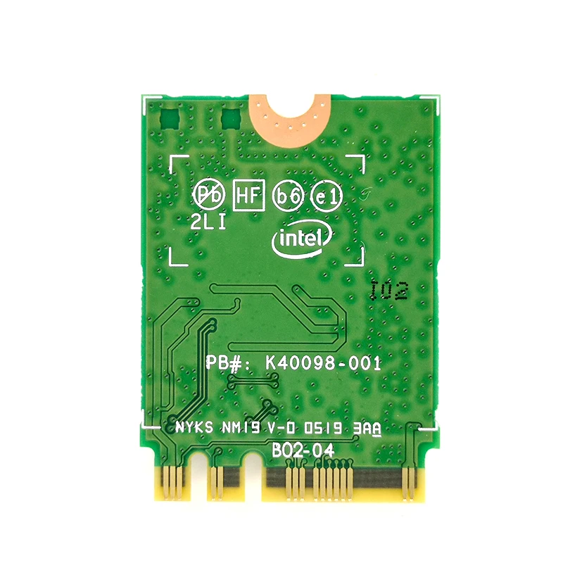 Asunflower для Intel AX200NGW WIFI6 2,4 Гбит/с Двухдиапазонная беспроводная сетевая карта Bluetooth 5,0