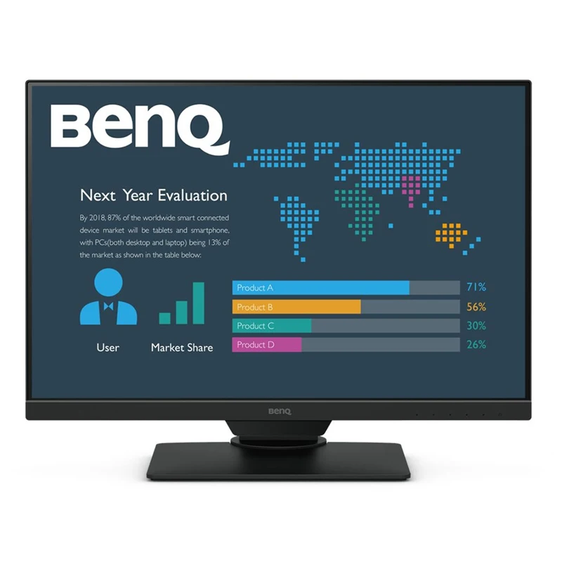 Монитор Benq 25" BL2581T темно-серый IPS LED 5ms 16:10 HDMI DisplayPort M/M Mat HAS Pivot 1000:1 300