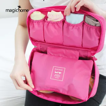 

New Travel Organizer Bra Underwear Pouch Waterproof Cosmetic Bag Women Girl Lady Portable Luggage Storage Wash Storage case