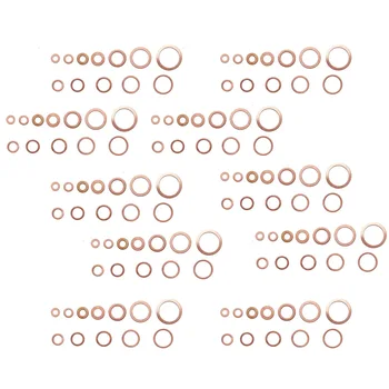 

Set Of 280 Car Drain Bolt Crush Washer Copper Oil Plug Gasket Seal Ring 12 Sizes
