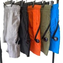 Summer men's metal nylon casual shorts high quality loose casual nylon quick drying pants outdoor men's shorts sports new style