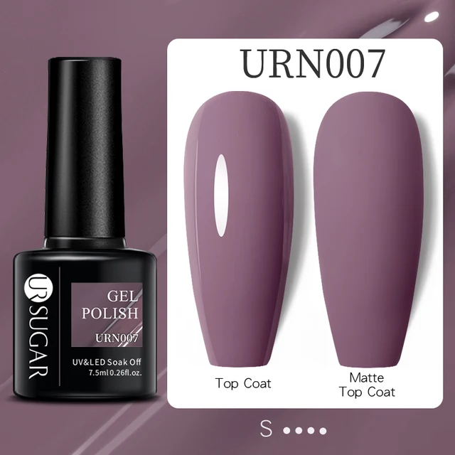 UR SUGAR 7.5ml Luminous Thermal Gel Nail Polish 2 In 1 Color Changing Glow in Dark Soak Off Manicuring UV Gel Nail Art Varnish URN007
