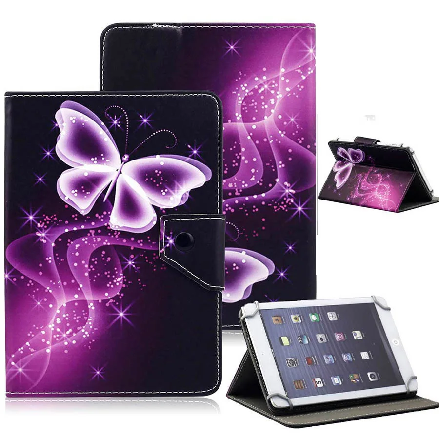 7'' Universal Case for 7 inch Tablet PC Printed Leather Flip Case Stand Cover For iPad mini Amazon Fire HD 7 Samsung Tab A 7 (149)