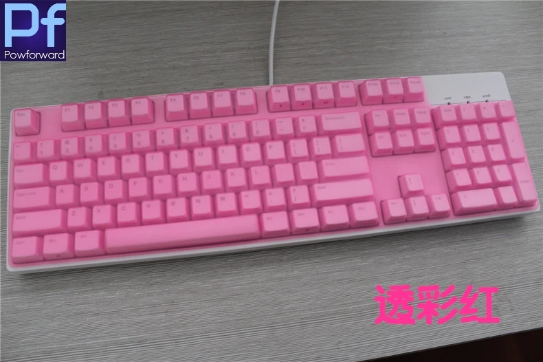 red Для SteelSeries APEX Pro /APEX 7 настольного ПК клавиатуры Чехлы Пылезащитная прозрачная Клавиатура Обложка протектор кожи - Цвет: red
