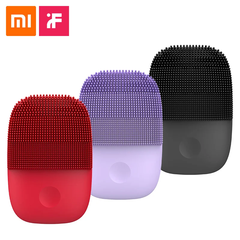 

Xiaomi Mijia Inface Facial Cleansing Brush Upgrade Version Electric Sonic Face Brush Deep Cleaning IPX7 Waterproof 5 Modes
