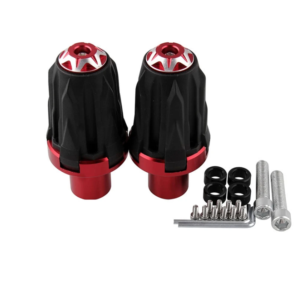 

2Pcs 10mm Motorcycle Falling Protectors Exhaust Frame Slider Anti Crash Pad Protector for Kawasaki YAMAHA Honda Suzuki