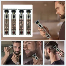 

Wireless Digital Trimmer Electric Hair Clipper For Men Rechargeable Professional Shaver Beard Barber Hair Cutting Machine