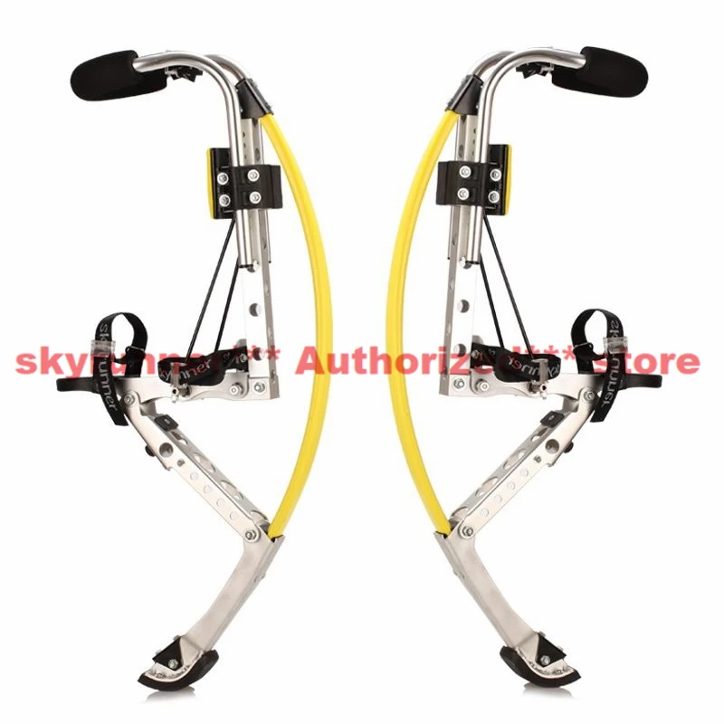 1111 [Skyrunner jump stilts] обувь кенгуру для взрослых, Мужская обувь для прыжков, для фитнеса, упражнений, подпрыгивающая обувь желтого цвета