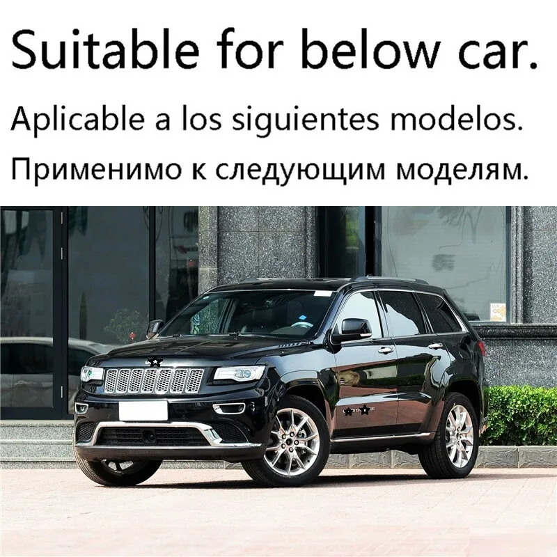 Автомобильная дверная ручка система управления чашка навигация интерьер автомобиля модифицированные украшения аксессуары 14 15 для JEEP Grand Cherokee
