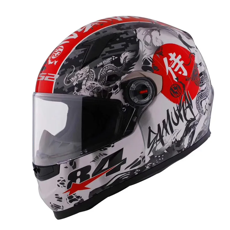LS2 Capacetes de Motociclista мотоциклетный Полнолицевой гоночный шлем классический FF358 Casco Moto новые цвета - Цвет: 12