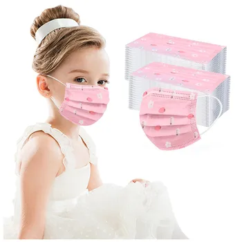 

Kids Face Mask Industrial 3ply Ear Loop Mask 150pc Mascarilla Breathing Masque Reusable Washable Face Masks Facial Mask 2020