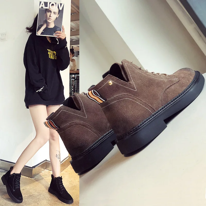 

Fashion WoMen Boots New Style Shell Toe High Top Ankle Boots WoMen Light Waterproof Antiskid Sneakers Soft Breathable WoMen Bot