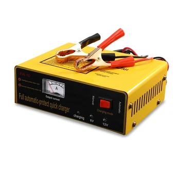 

Us Plug 6V/12V 80Ah 140W Automatic ligent Car Battery Charger Negetive