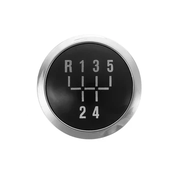 

5 Speed Car Gear Knob Chrome Cap Top Cover For VAUXHALL OPEL ASTRA III H CORSA D 2004-2010 Car Accessories