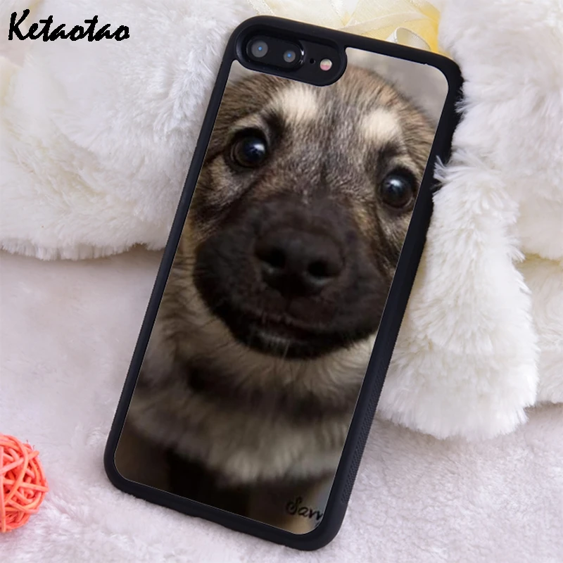 Силиконовый чехол для телефона Ketaotao с изображением милой собаки в мире из ТПУ iPhone