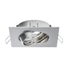 92592 Светильник встр. комплект 3 шт. Spot Quadro schw, железо