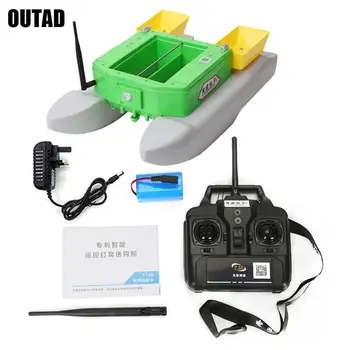 

T188 RC Distance Auto Lure Fishing Smart Remote Control Four Warehouse Bait Four WarehouseBoat Toy Fish Finder Wireless 500M