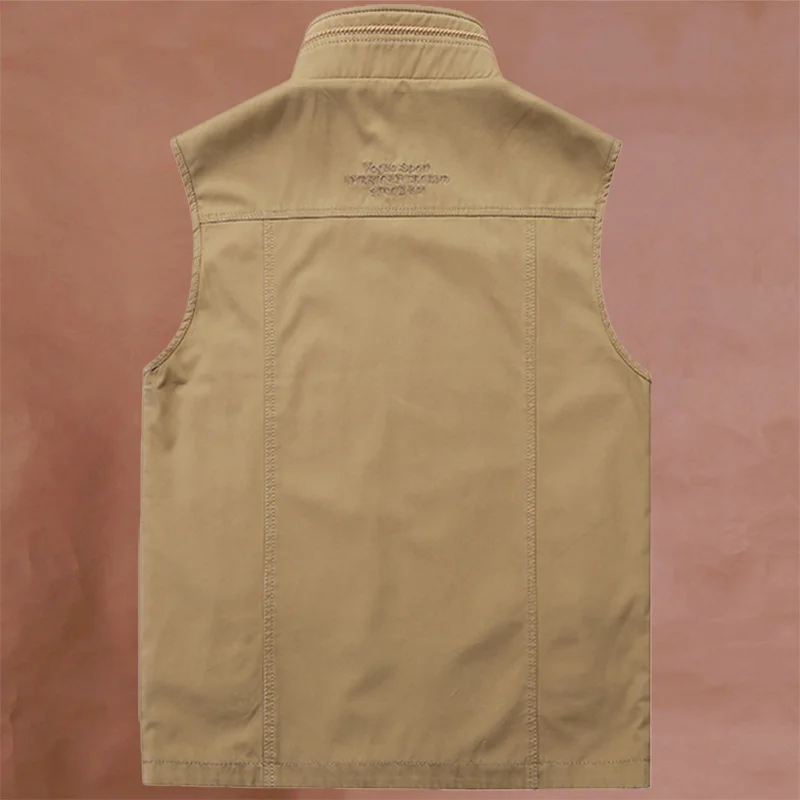 Spring New Outdoor Men's Vest Casual Clothing Fashion Thermal Business Jackets Man Autumn Sleeveless Jacket Tactical Work Vests sleeveless vest sleeveless vests fashionable vests casual jacket