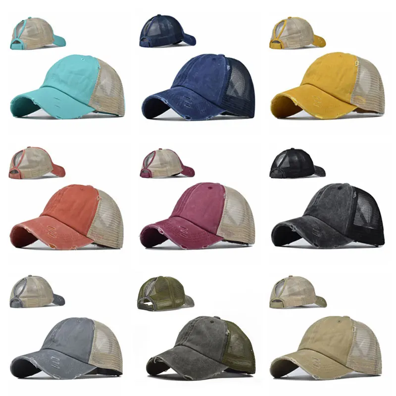 Бейсболка для хвоста 2020 сетчатая Кепка тракер потертые летние спортивные кепки