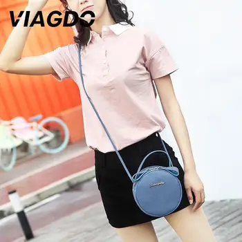 

Handbag Tote Bag Women Receive Small Change Travel Accessories Beauty Pu Round Elegant High Capacity Bags Casual Female