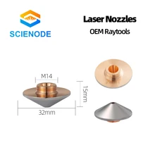 

Scienode Raytools Dia.32mm H15 Caliber 0.8-6.0 Single/Double Layers Welding Laser Nozzles for Fiber Laser Cutting CNC Machine