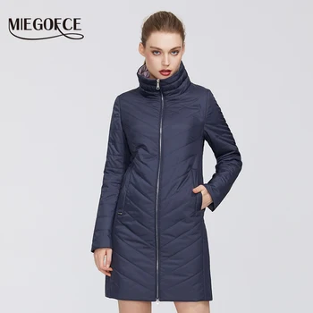 

MIEGOFCE 2020 New Spring Collection From Women Coat High-Medium Quality Firmware Resistant Collar Stylish Women Jacket Coat