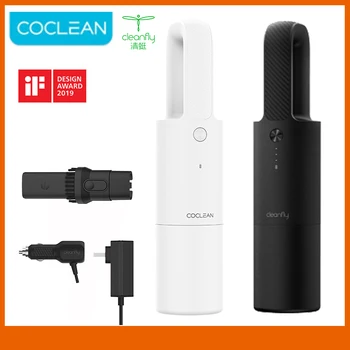 

Cleanfly Coclean Portable Car Handheld Vacuum Cleaner for Home Wireless Mini Dust Collector Strong 12V High Power