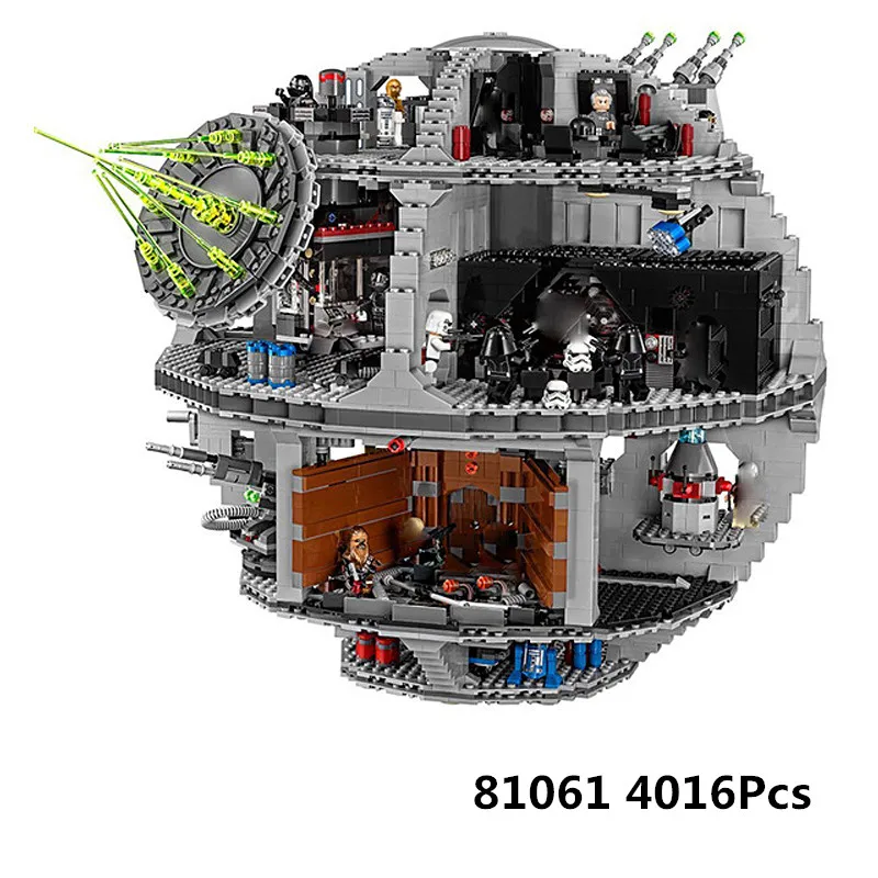 

4016pcs Force Waken UCS Death Star Educational Building Blocks Bricks Star Wars Toys for Compatible LegoINGLYS Star Wars 75159