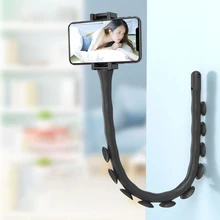 Aliexpress - Universal Phone Holder Arm Flexible Lazy Holder Suction Cup Stand Wall Desk Bicycle Stents Caterpillars Bracket for Mobile Phone