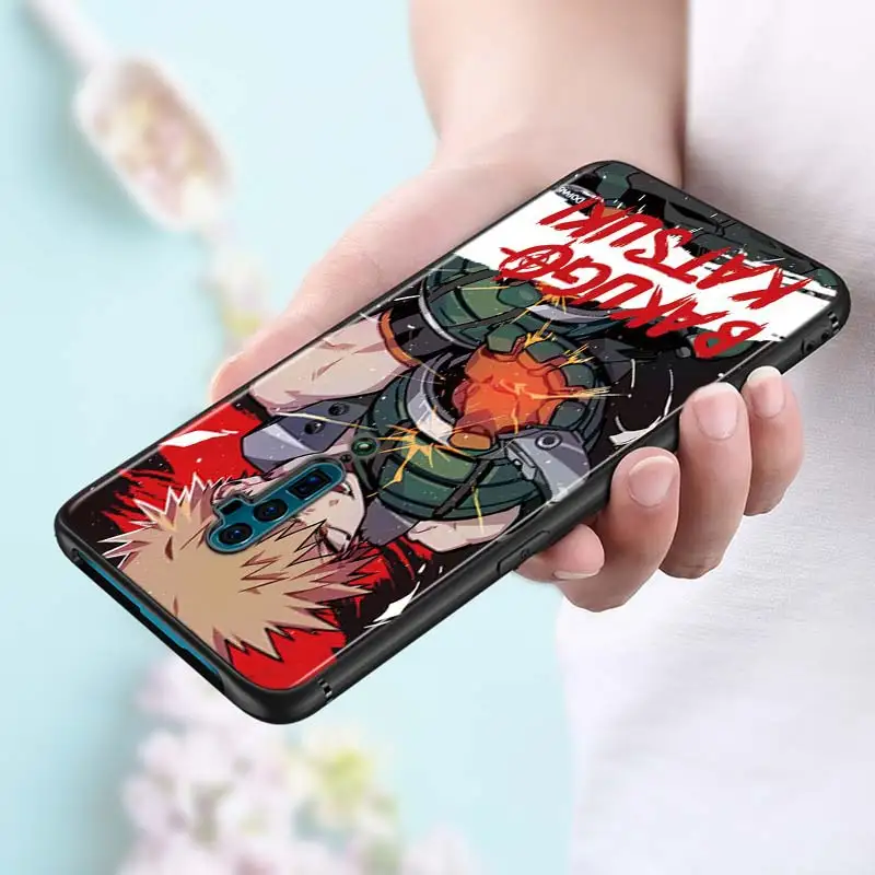 My Hero Academia Anime Cartoon Silicone Phone Case For OPPO Reno Z 10X Zoom F11 F9 F7 F5 A7 R9S R17 Realme 2 C2 K3 Pro