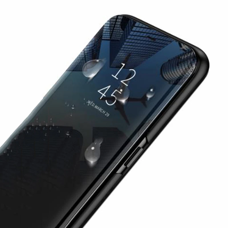 Роскошное умное зеркало флип чехол для iphone Xs max XR X 7 8 6 6S Plus 11 Pro Max 5 5S SE apple